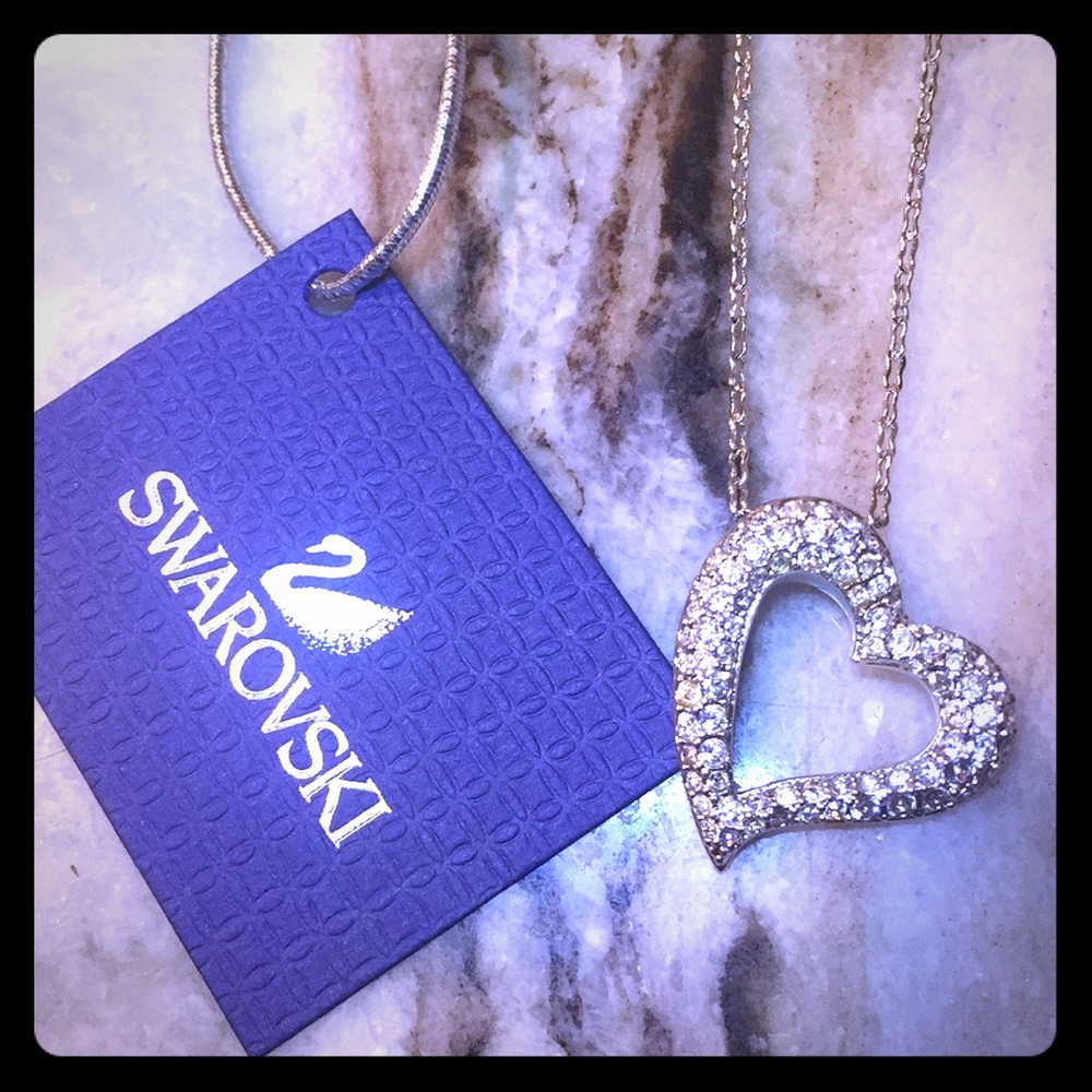 PRICE DROP New Swarovski Crystal Heart Necklace